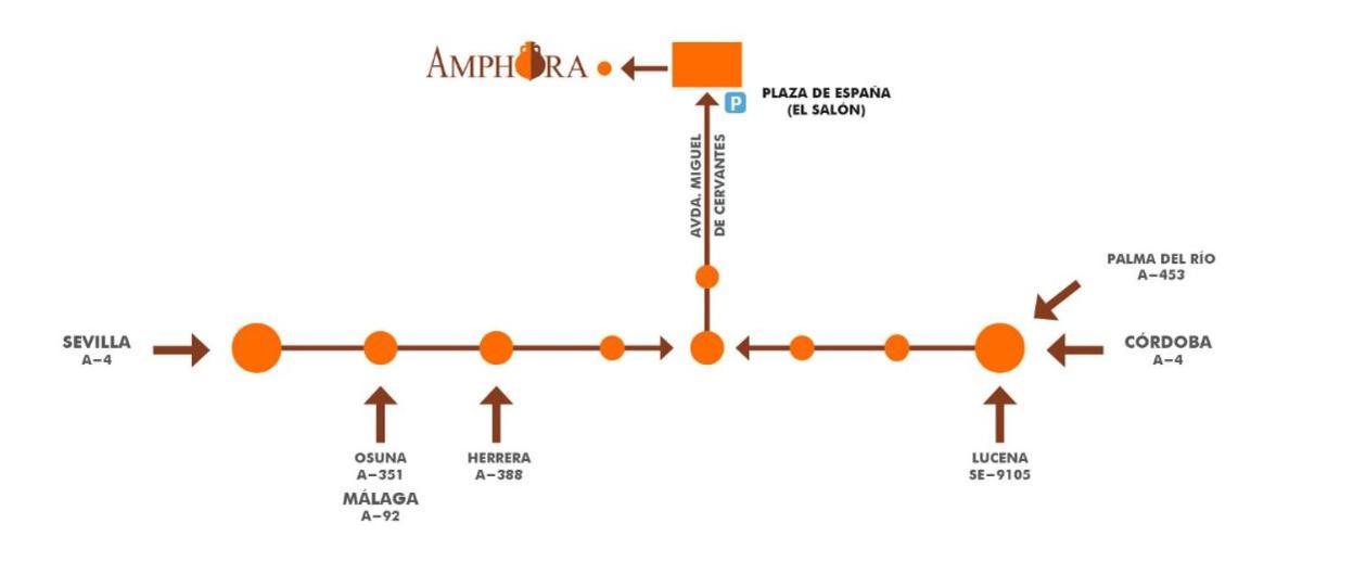 Amphora Alojamiento Эсиха Экстерьер фото